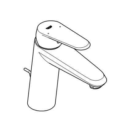 GROHE 23448002 - Umývadlová batéria EURODISC COSMOPOLITAN veľkosť M chróm