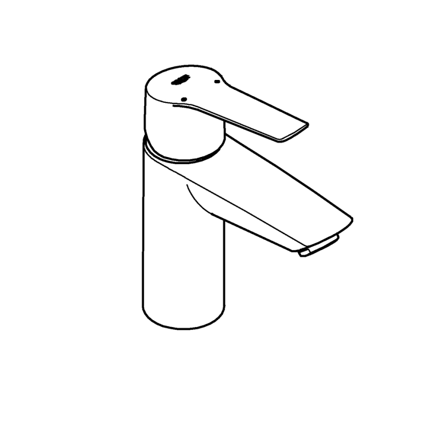 GROHE 23550002 - Umývadlová batéria START DN 15, lesklý chróm