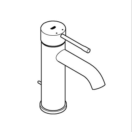 GROHE 23589DL1 - Umývadlová batéria ESSENCE veľkosť S bronzová