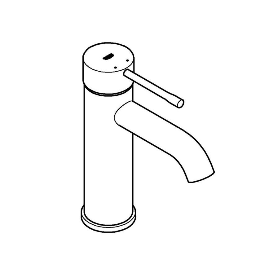 GROHE 23590AL1 - Umývadlová batéria ESSENCE veľkosť S grafit