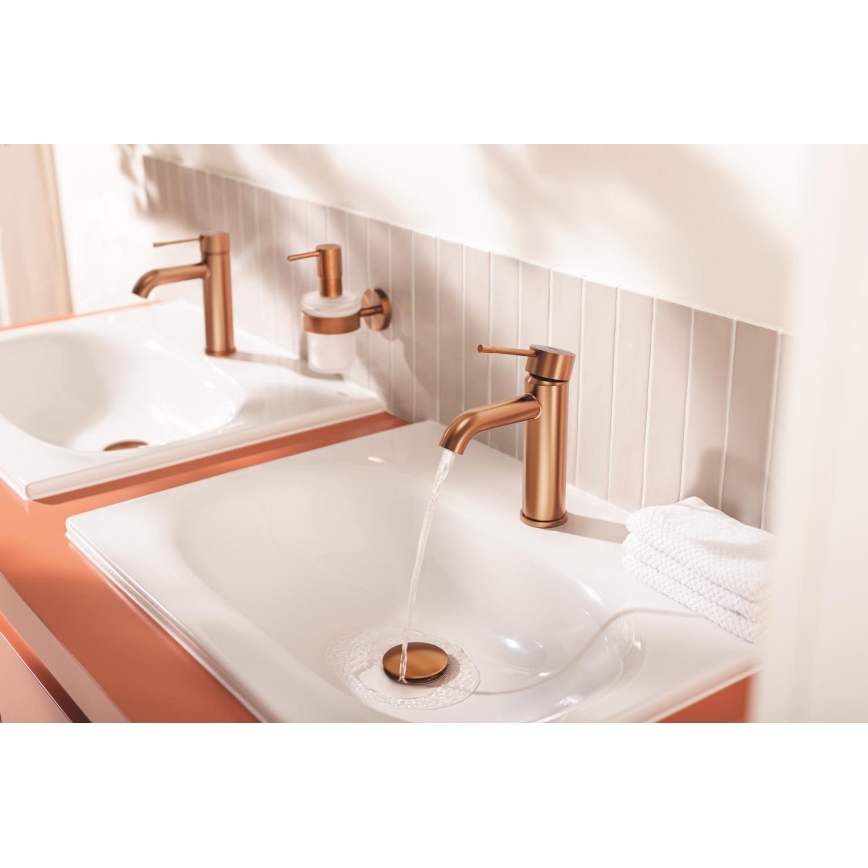 GROHE 23590DL1 - Umývadlová batéria ESSENCE, veľkosť S, bronzová