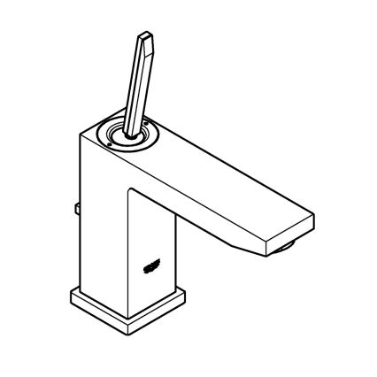 GROHE 23657000 - Umývadlová batéria EUROCUBE JOY, veľkosť M, lesklý chróm