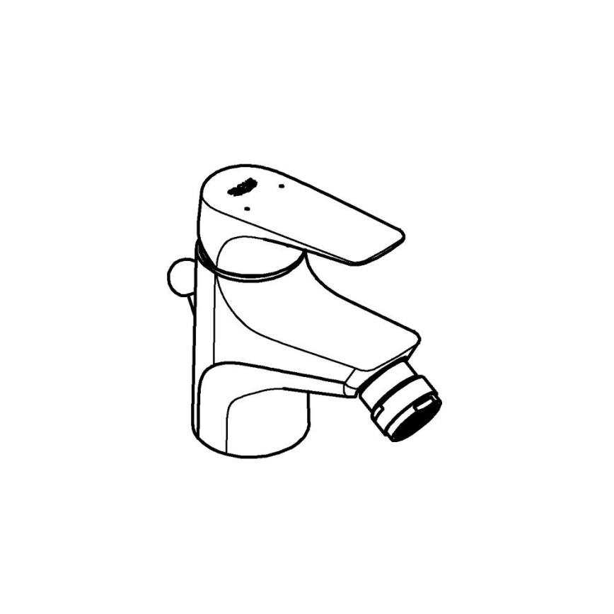 GROHE 23770000 - Bidetová batéria START FLOW lesklý chróm