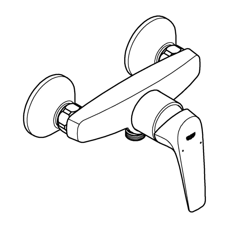 GROHE 23771000 - Sprchová batéria START FLOW lesklý chróm