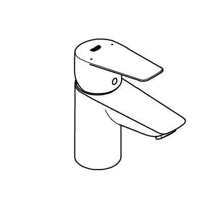 GROHE 23773001 - Umývadlová batéria START EDGE veľkosť S lesklý chróm