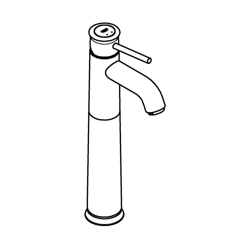 GROHE 23784000 - Umývadlová batéria START CLASSIC 357 mm lesklý chróm