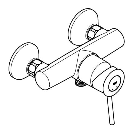 GROHE 23786000 - Sprchová batéria START CLASSIC 150 mm lesklý chróm