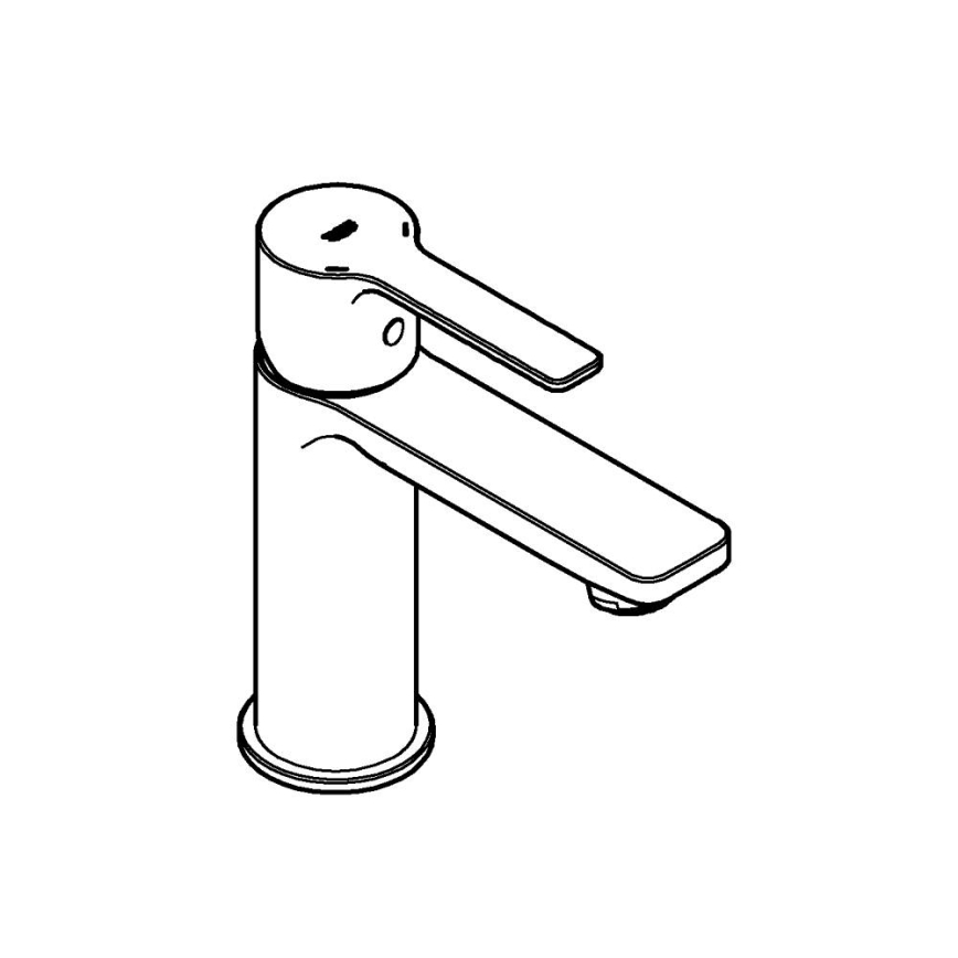 GROHE 23791001 - Umývadlová batéria LINEARE XS, lesklý chróm