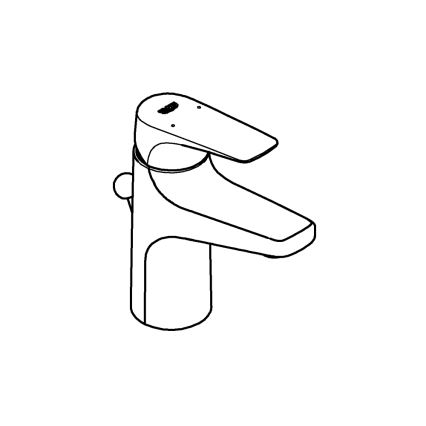 GROHE 23809000 - Umývadlová batéria START FLOW DN 15 lesklý chróm