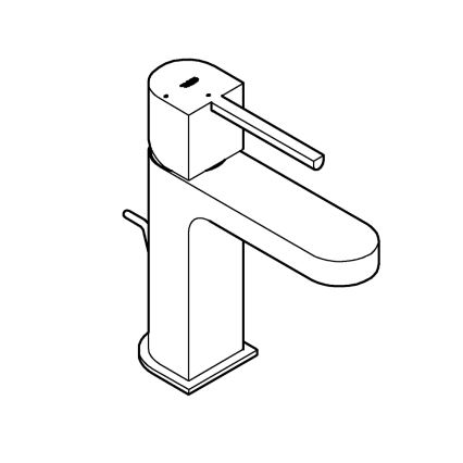 GROHE 23870003 - Umývadlová batéria PLUS veľkosť S lesklý chróm