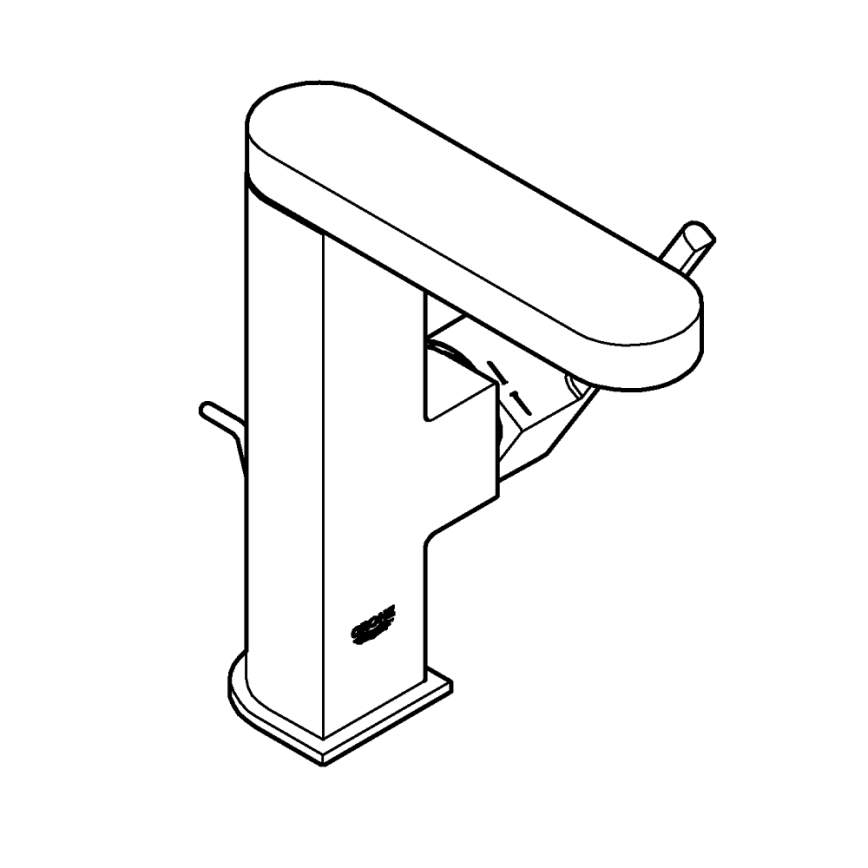 GROHE 23871003 - Umývadlová batéria PLUS veľkosť M lesklý chróm