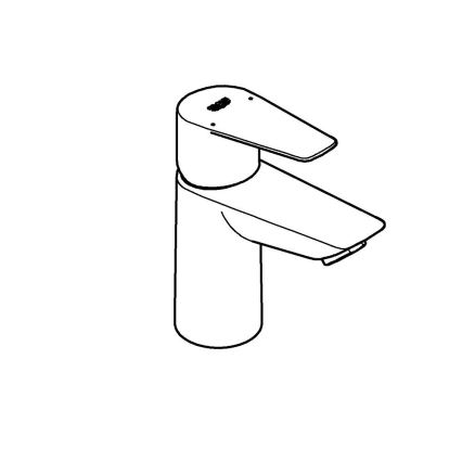 GROHE 23898001 - Umývadlová batéria START EDGE, lesklý chróm