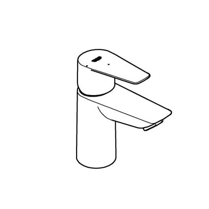 GROHE 23900001 - Umývadlová batéria START EDGE, veľkosť S, lesklý chróm