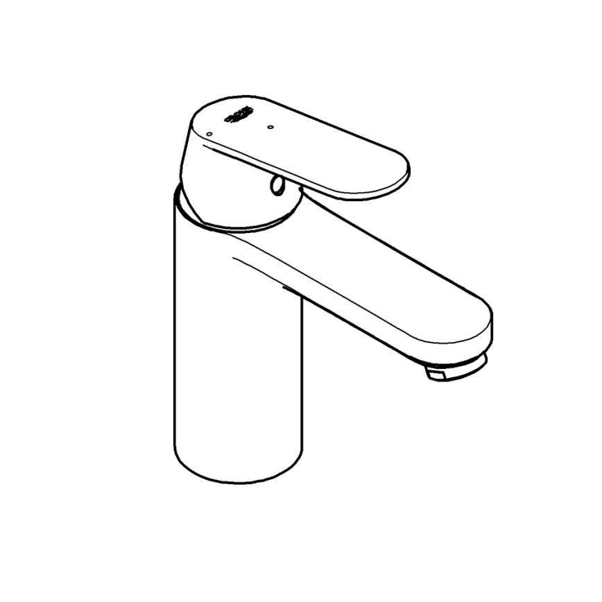 GROHE 23928000 - Umývadlová batéria DN 15 veľkosť M lesklý chróm