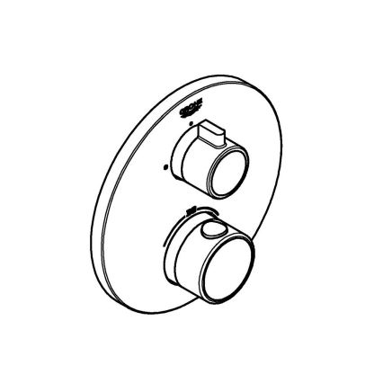 GROHE 24075000 - Termostatická batéria GROHTHERM lesklý chróm