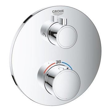 GROHE 24076000 - Termostatická sprchová batéria GROHTHERM lesklý chróm