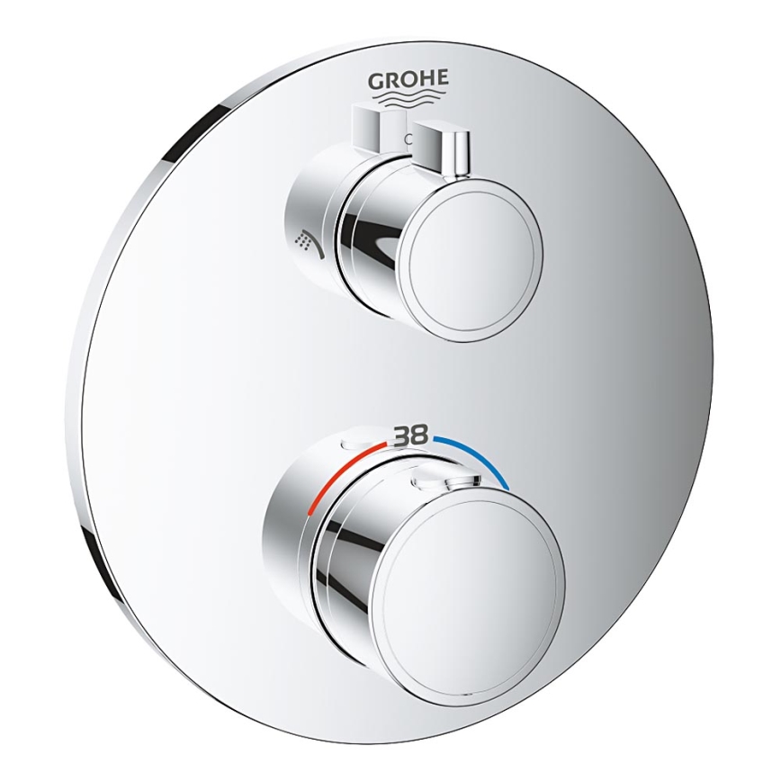 GROHE 24076000 - Termostatická sprchová batéria GROHTHERM lesklý chróm