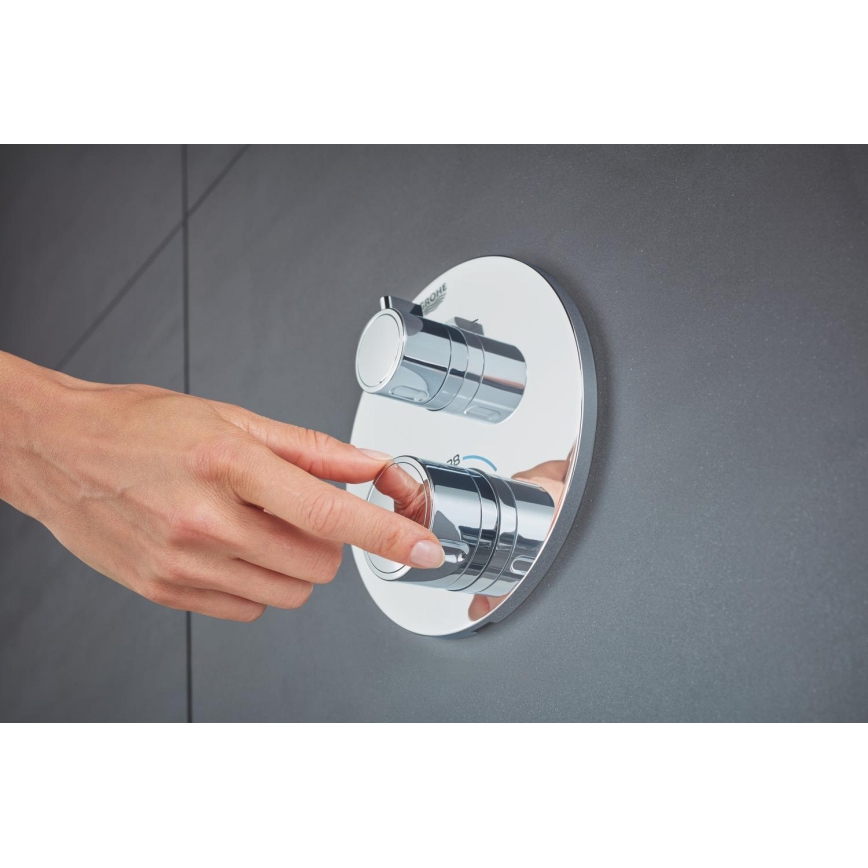 GROHE 24076000 - Termostatická sprchová batéria GROHTHERM lesklý chróm