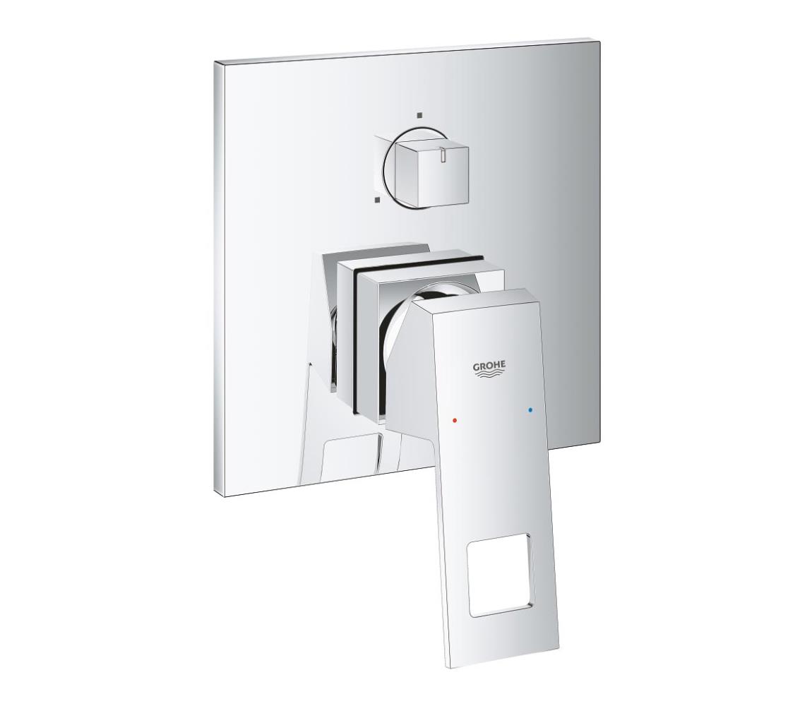 GROHE 24094000 - Batéria EUROCUBE s trojcestným prepínačom, lesklý chróm 24094000
