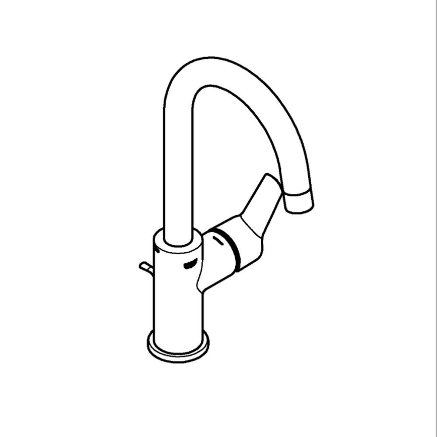 GROHE 24203002 - Umývadlová batéria START veľkosť L lesklý chróm
