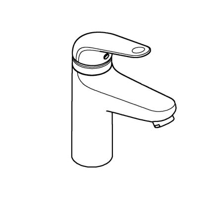 GROHE 24327001 - Umývadlová batéria SWIFT, veľkosť M, lesklý chróm