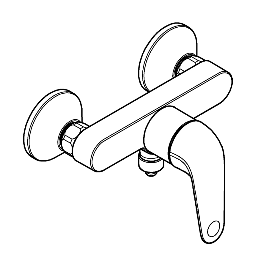 GROHE 24333001 - Sprchová batéria SWIFT DN 15 lesklý chróm