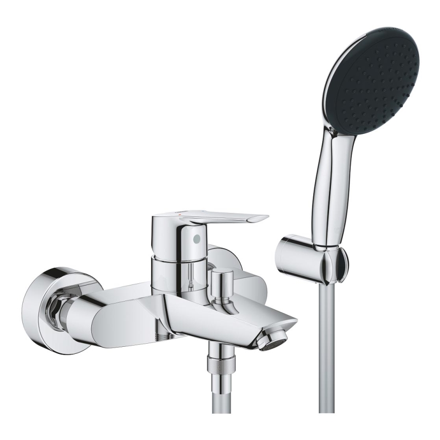 GROHE 25283002 - Kopalniška armatura za kad z dodatki, DN 15, v sijajnem kromu