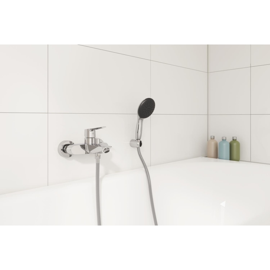 GROHE 25283002 - Kopalniška armatura za kad z dodatki, DN 15, v sijajnem kromu