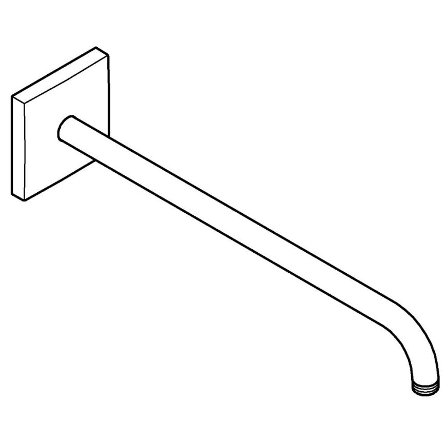 GROHE 26145000 - Sprchové rameno RAINSHOWER 422 mm lesklý chróm