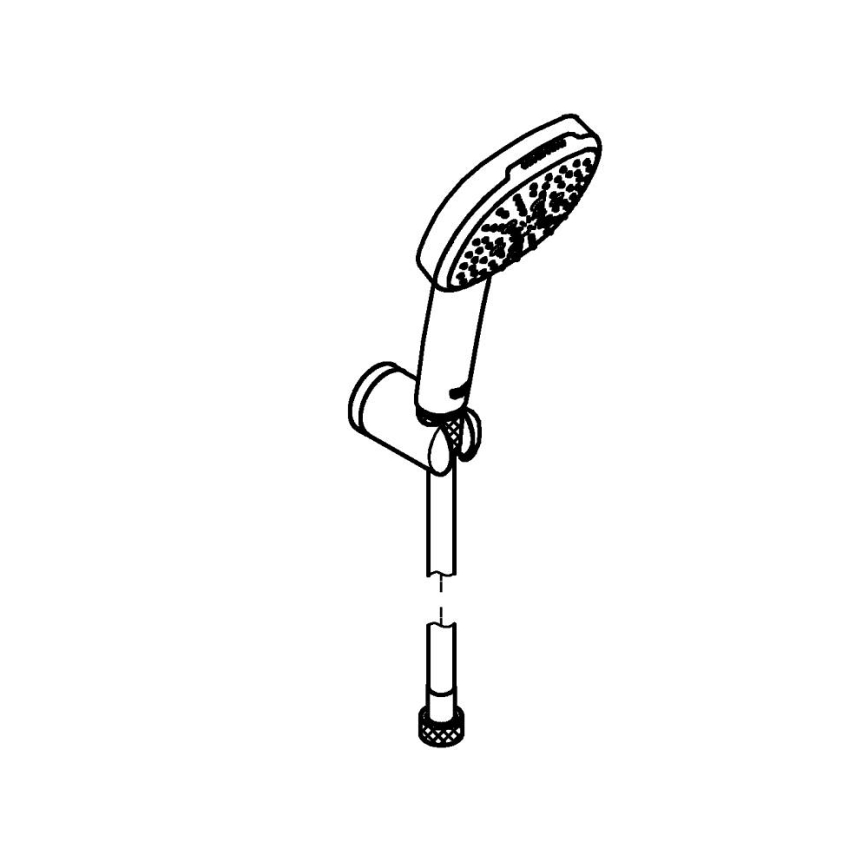GROHE 26176001 - Sprchová súprava VITALIO COMFORT 110 110 mm lesklý chróm
