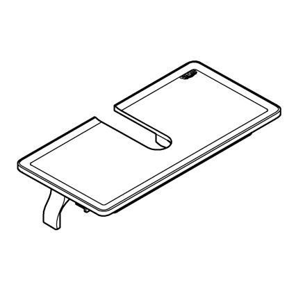 GROHE 26362LN1 - polica EUPHORIA 150 mm, biela