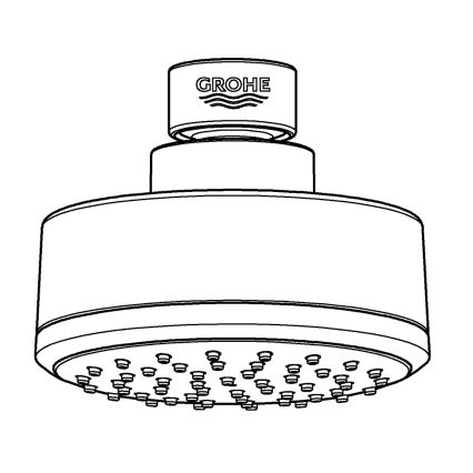 GROHE 26366001 - Sprchová hlavica RAINSHOWER 210 mm lesklý chróm