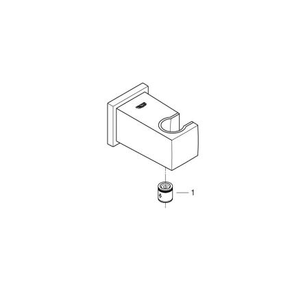 GROHE 26370AL0 - Nástenné koleno EUPHORIA CUBE DN 15 grafit
