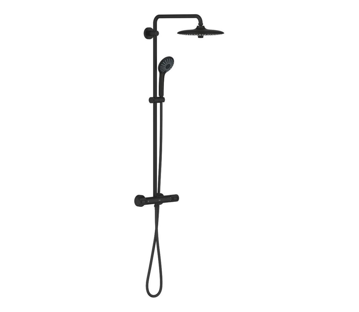 GROHE 26403KF2 - Tušni sistem VITALIO JOY 260 črn 26403KF2