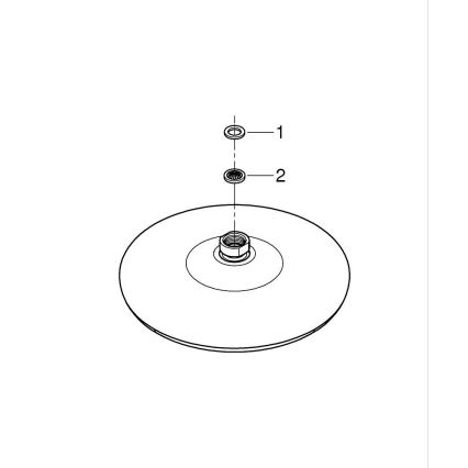 GROHE 26410000 - Sprchová hlavica TEMPESTA 210 mm lesklý chróm