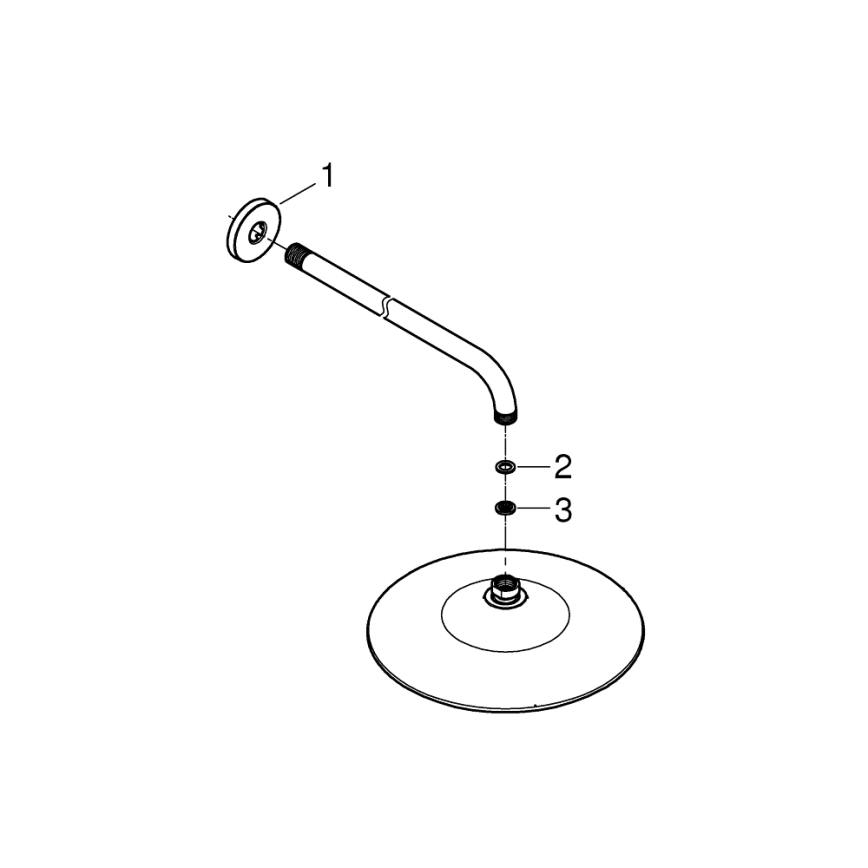 GROHE 26459000 - Sprchová hlavica EUPHORIA 260 380 mm lesklý chróm
