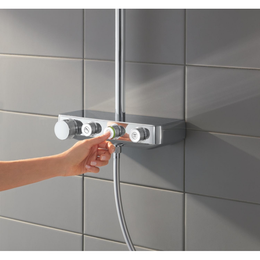 GROHE 26508000 - Sprchový systém EUPHORIA SMARTCONTROL 310 CUBE lesklý chróm