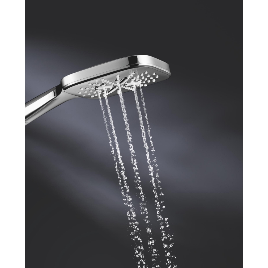 GROHE 26550000 - Ručná sprcha RAINSHOWER SMARTACTIVE 130 CUBE lesklý chróm
