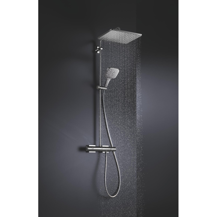 GROHE 26550000 - Ručná sprcha RAINSHOWER SMARTACTIVE 130 CUBE lesklý chróm