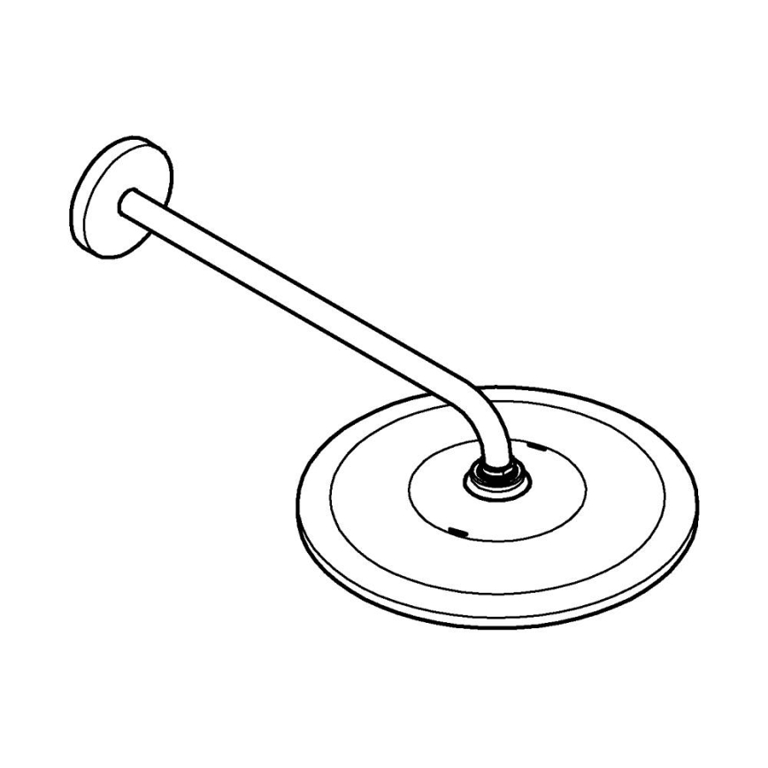 GROHE 26557000 - Súprava hlavovej sprchy RAINSHOWER 310, 422 mm, lesklý chróm