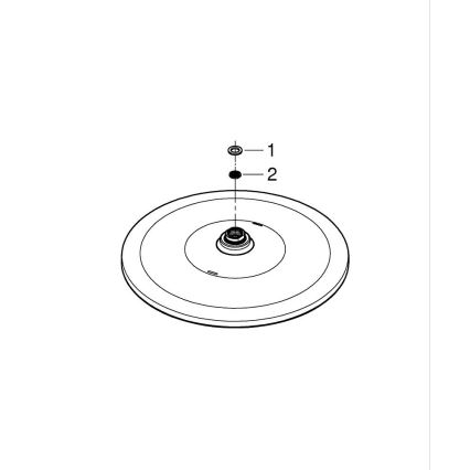GROHE 26561000 - Hlavová sprcha RAINSHOWER 310 mm lesklý chróm