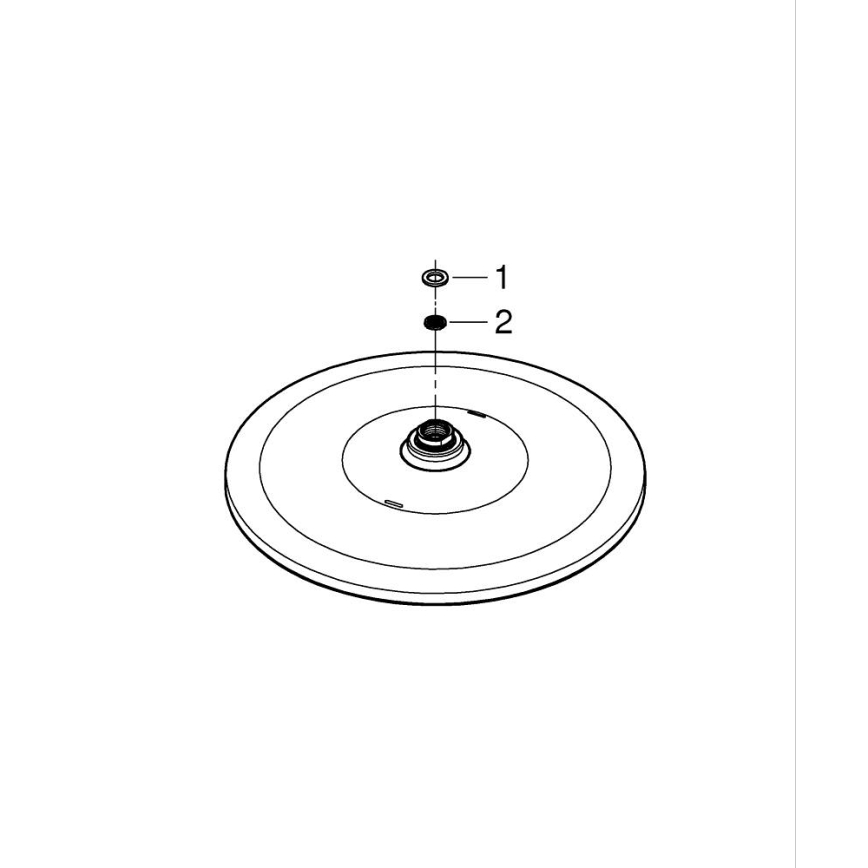 GROHE 26561000 - Hlavová sprcha RAINSHOWER 310 mm lesklý chróm