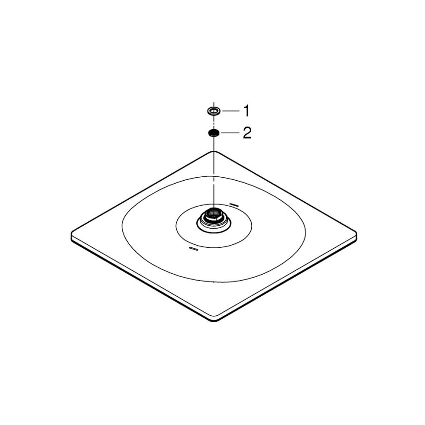 GROHE 26567000 - Sprchová hlavica RAINSHOWER 310 mm lesklý chróm