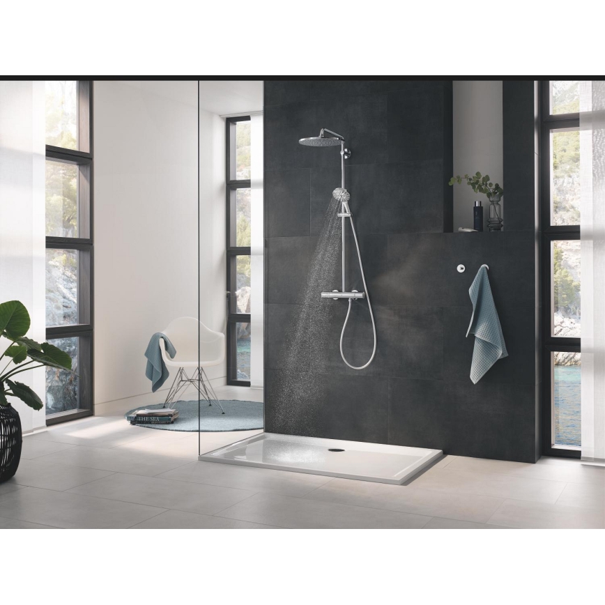 GROHE 26574000 - Ručná sprcha RAINSHOWER SMARTACTIVE 130 mm lesklý chróm