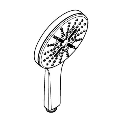 GROHE 26574DA0 - Ručná sprcha RAINSHOWER SMARTACTIVE 130 medená