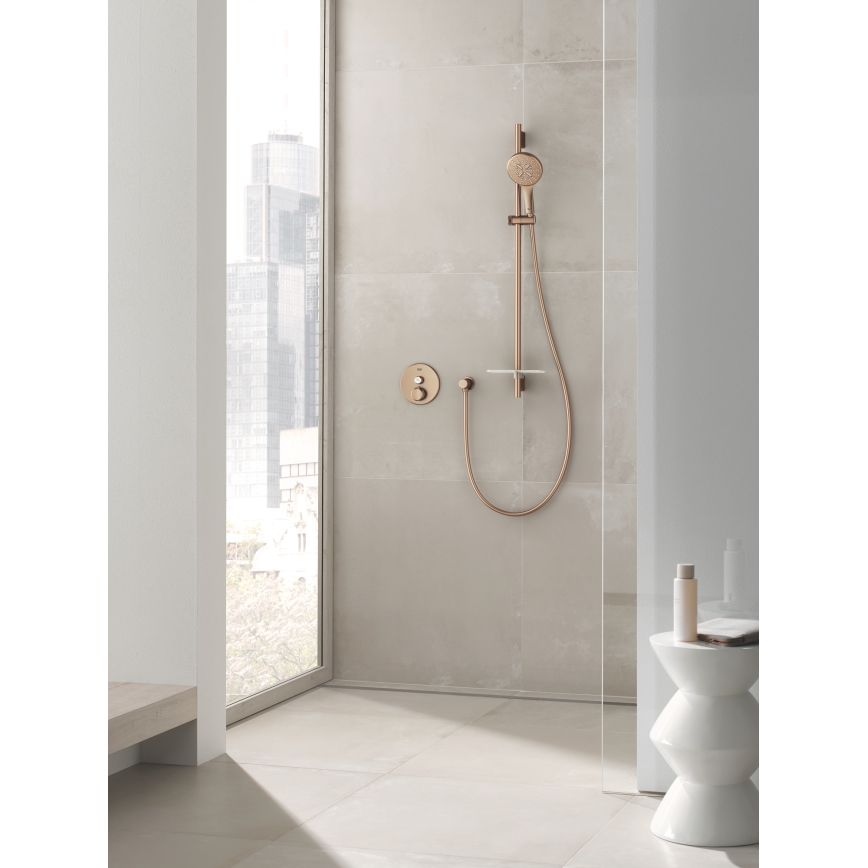 GROHE 26574DL0 - Ručná sprcha RAINSHOWER SMARTACTIVE 130 mm brúsená medená