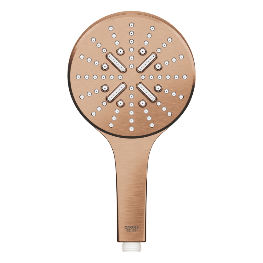 GROHE 26574DL0 - Ručná sprcha RAINSHOWER SMARTACTIVE 130 mm brúsená medená