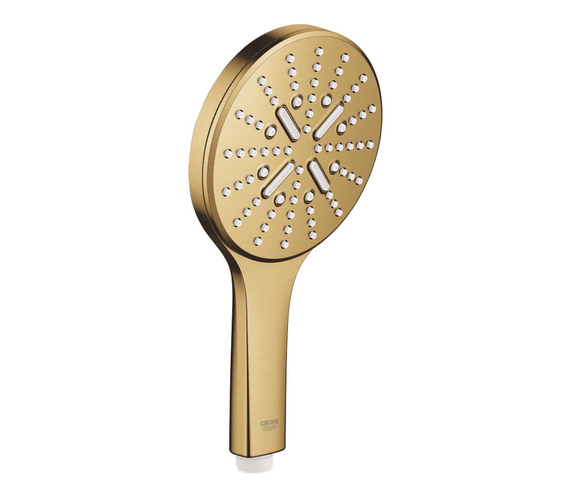 GROHE 26574GN0 - Ručná sprcha RAINSHOWER SMARTACTIVE 130, brúsené zlato 26574GN0