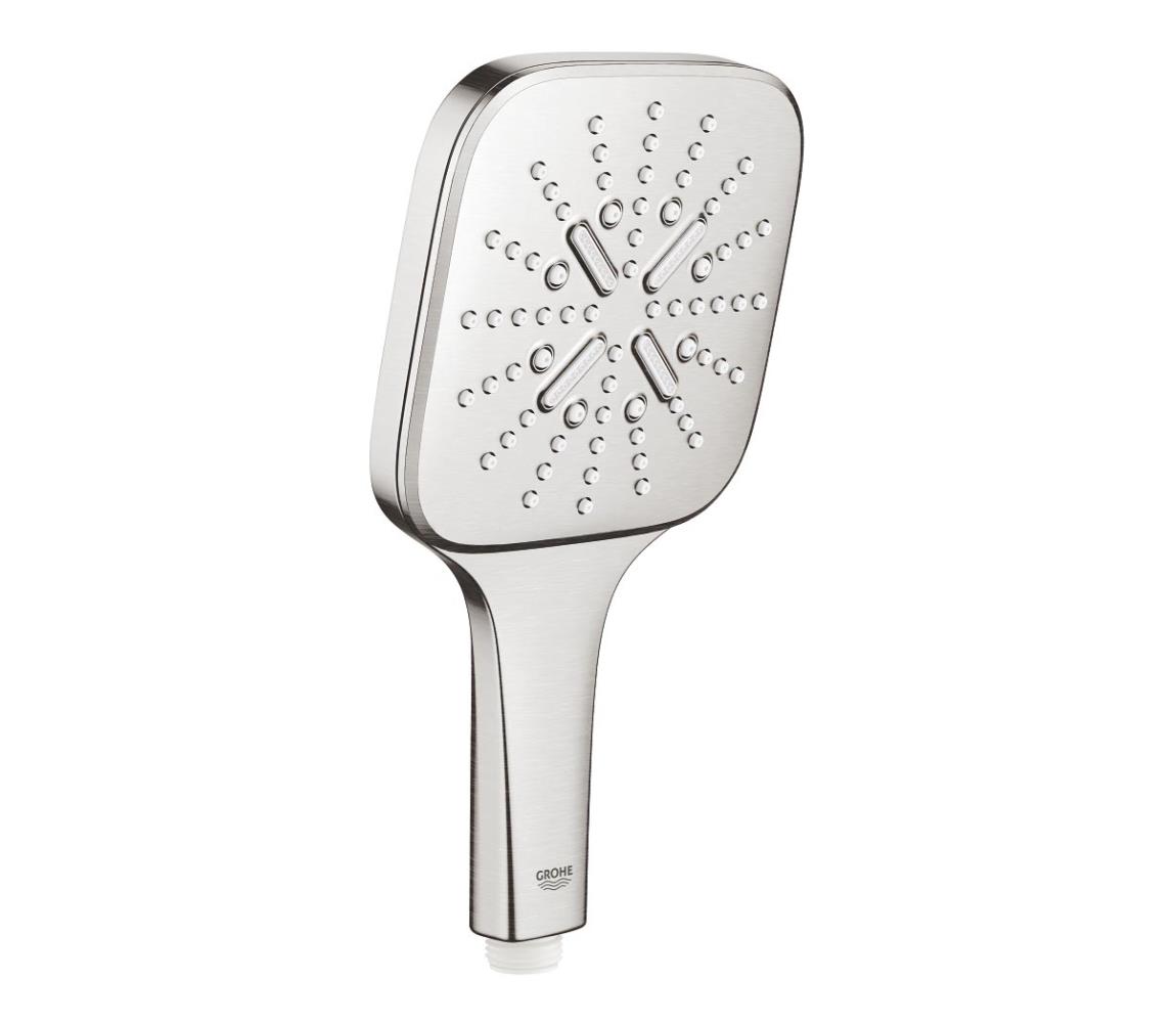 GROHE 26582DC0 - Ručná sprcha RAINSHOWER SMARTACTIVE 130 CUBE, nerezová 26582DC0
