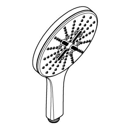 GROHE 26597000 - Ručná sprcha VITALIO SMARTACTIVE 150 mm lesklý chróm